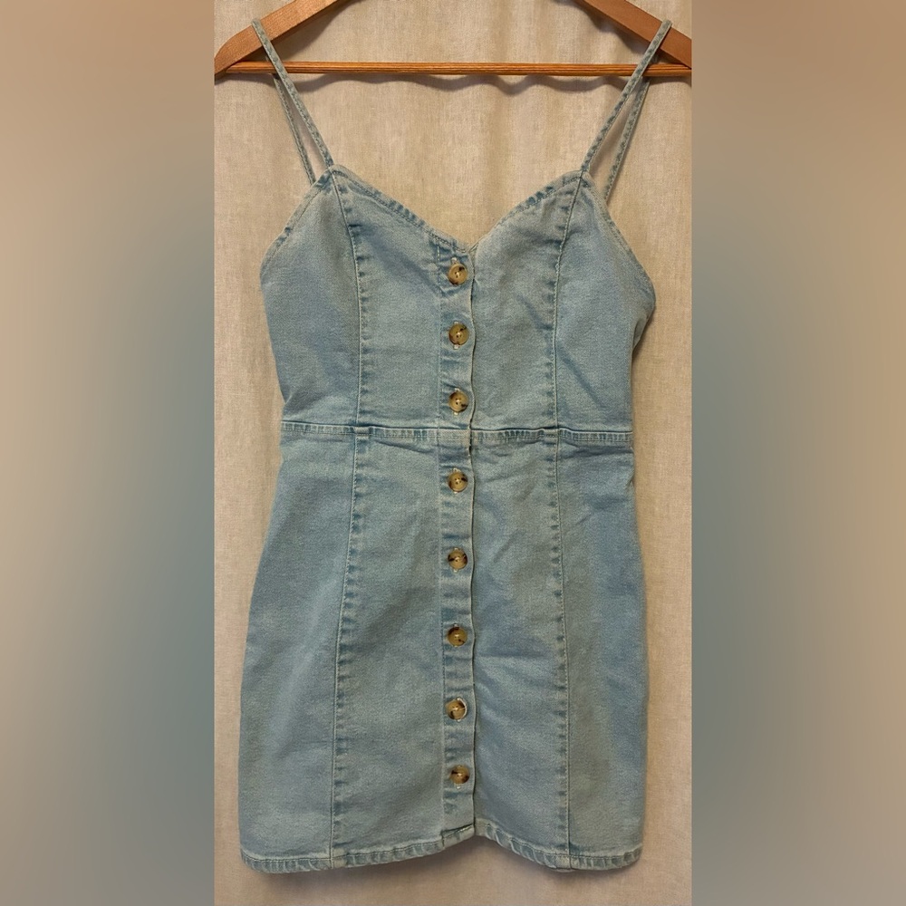 Zara Denim Mini Dress
